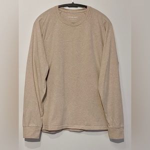 The Premium-Weight Long-Sleeve Crew Uniform Organic Cotton Tee